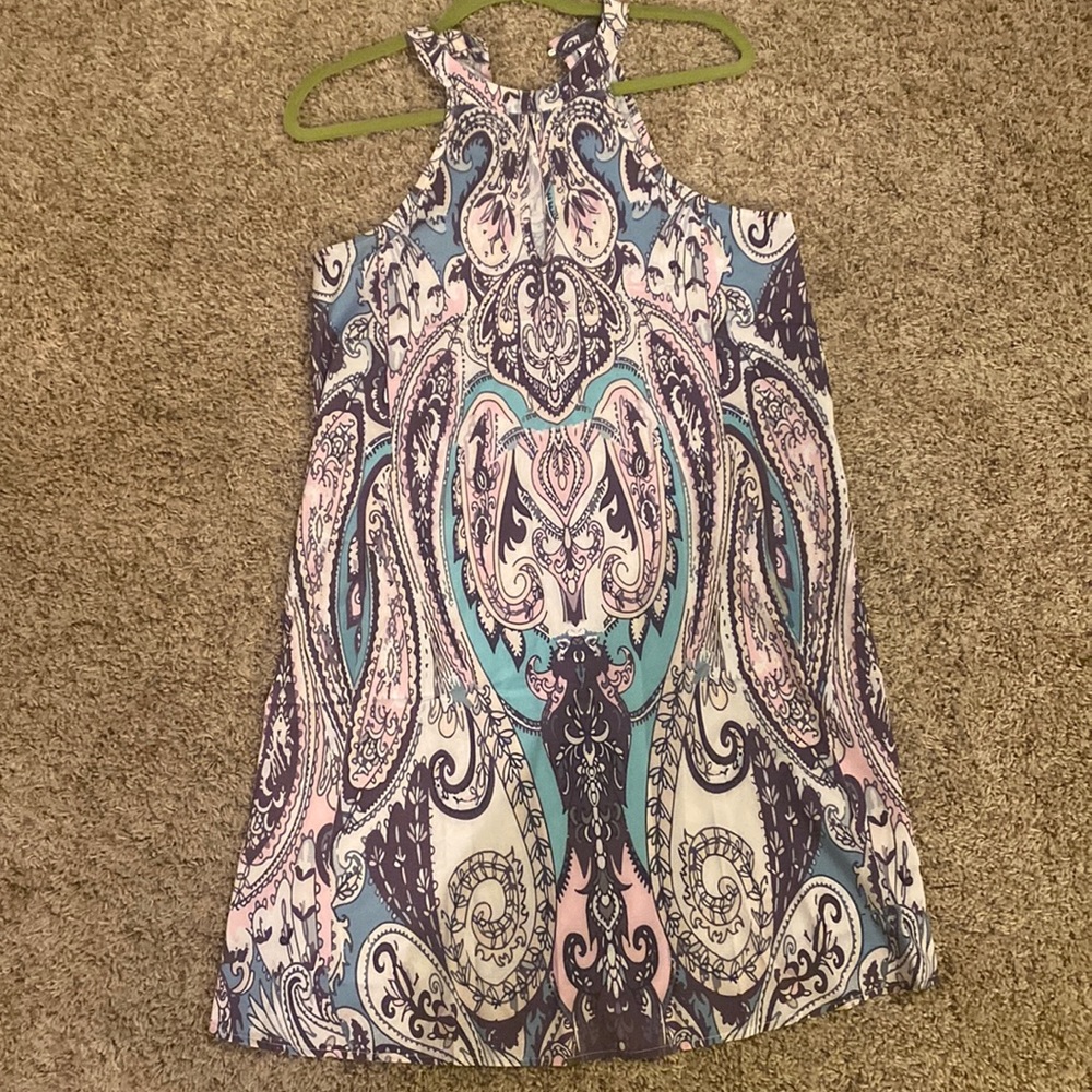 Pasley high neck dress